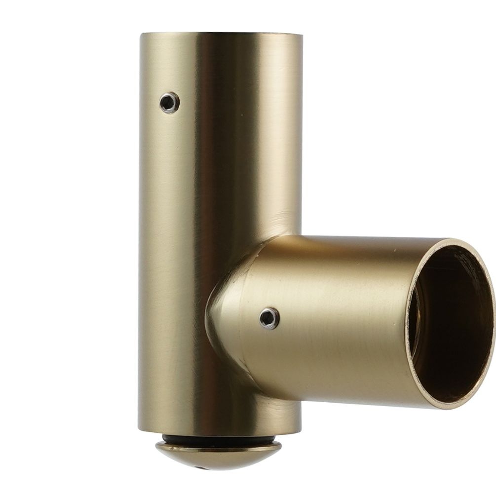 JTP Brushed Brass Element Shroud & Cable Cover Cut Out